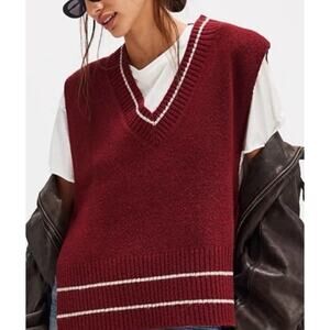 NWOT Free People / All Star Striped Poncho / OS